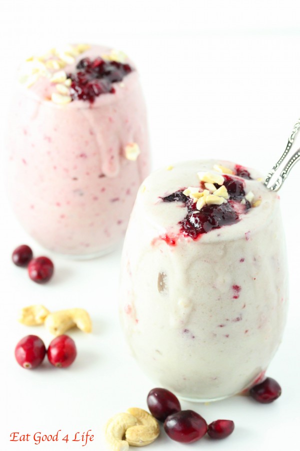 cashew cranberry nana ice cream