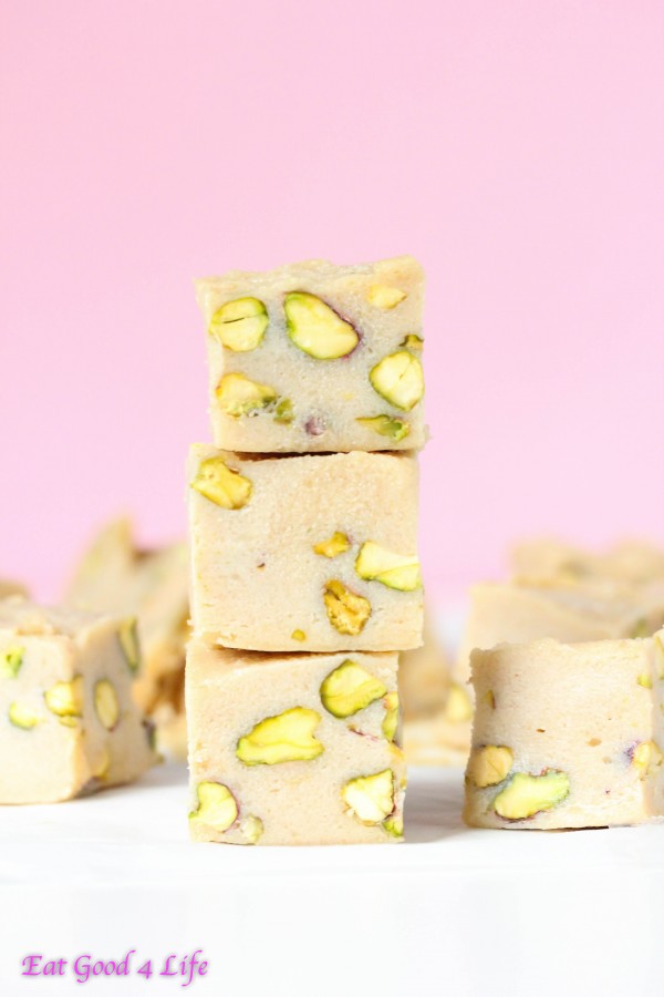 Baileys pistachio fudge