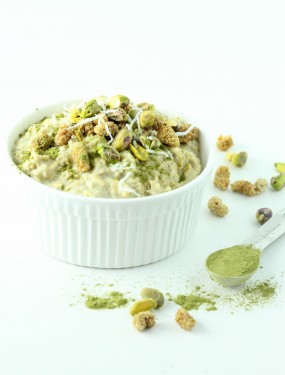 moringa oatmeal-Gluten free and vegan
