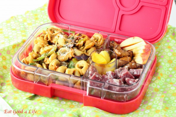 tortellini yumbox lunch recipe