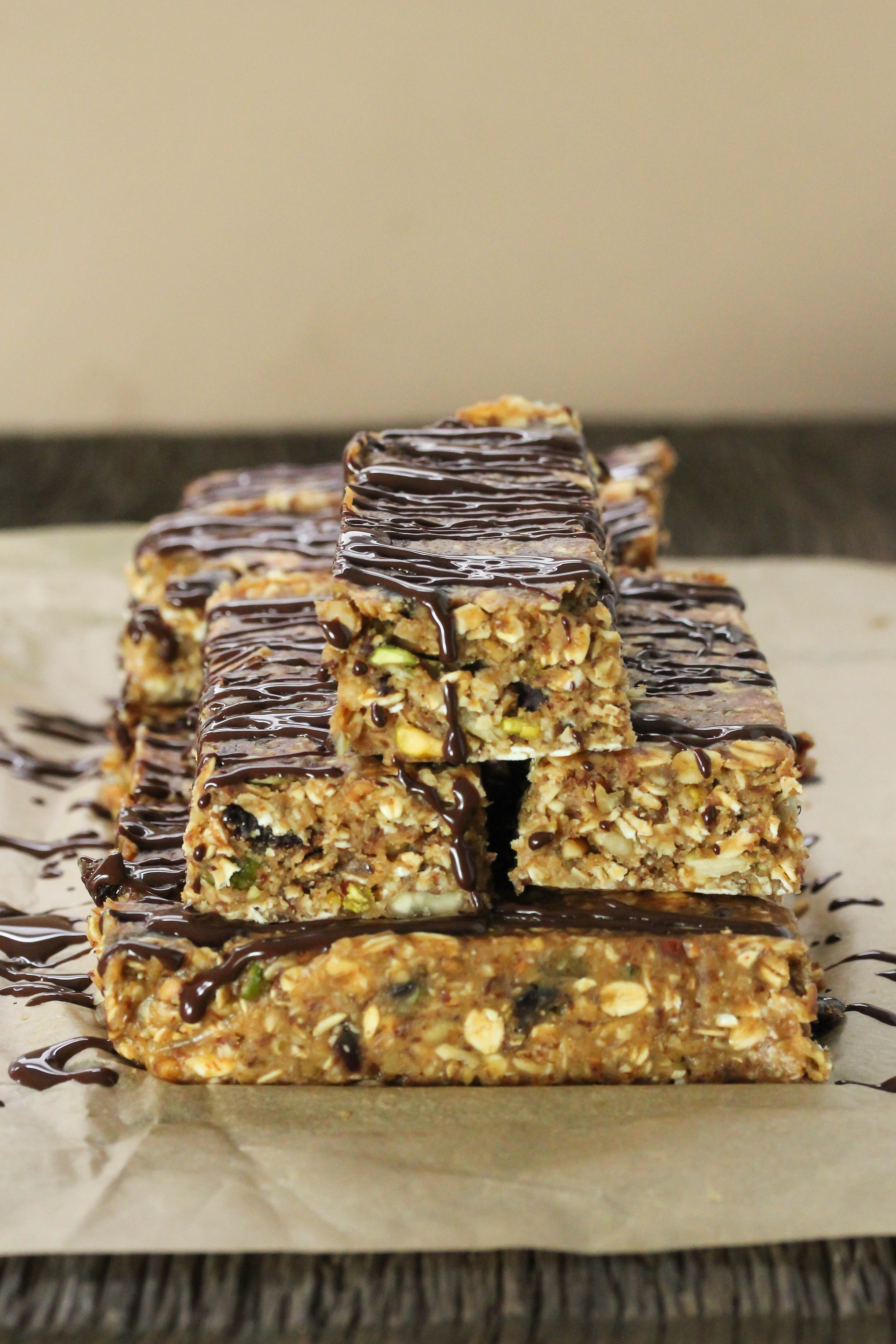 No bake breakfast bars Gluten free, vegan