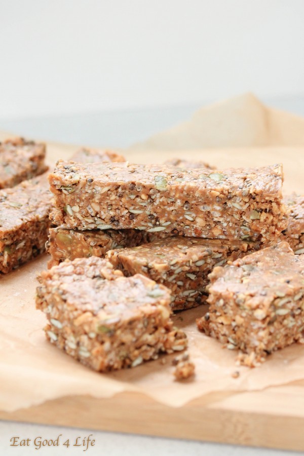 No bake protein bars- Gluten free and vegan