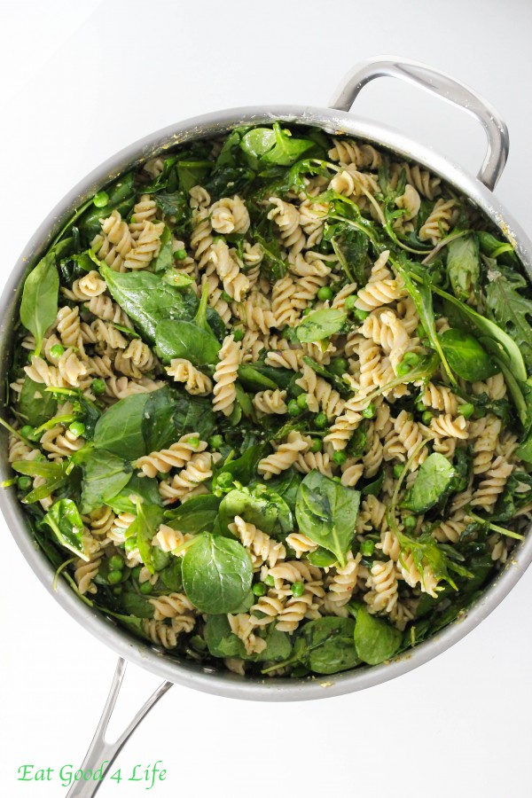 gluten free spinach and kale pasta