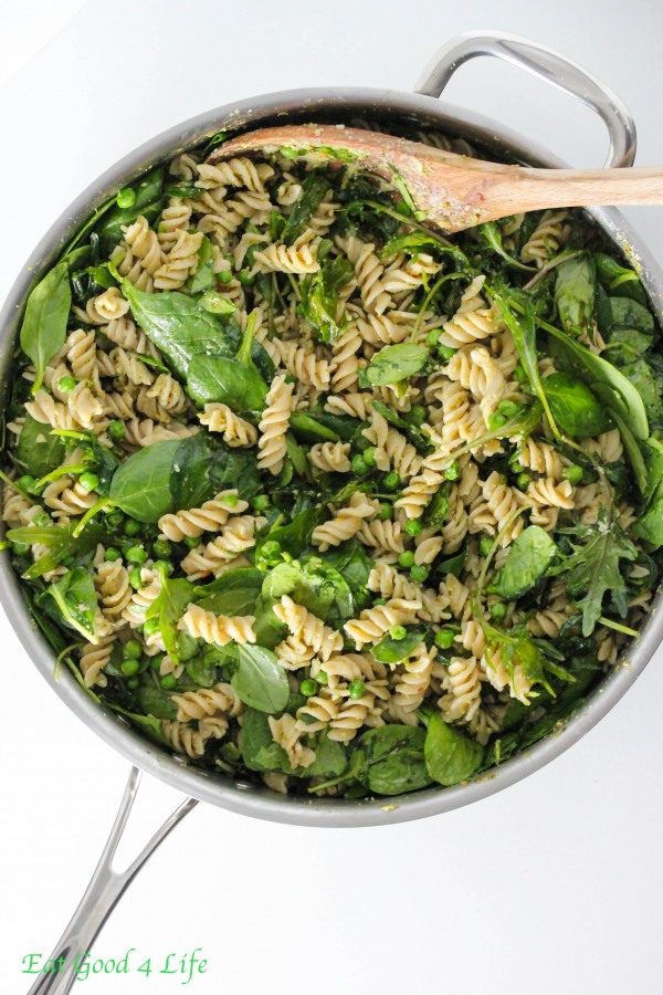 gluten free spinach and kale pasta