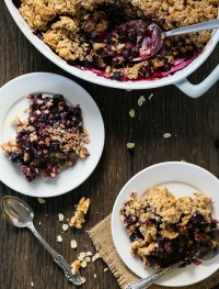 Gluten free blueberry crisp | Eat Good 4 Life