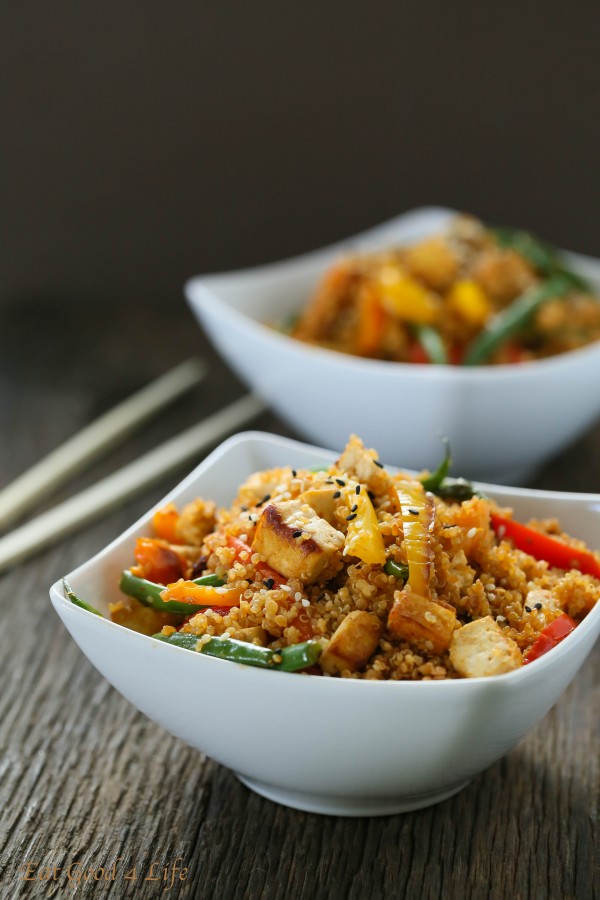 Dirty Thai fried quinoa | Eat Good 4 Life