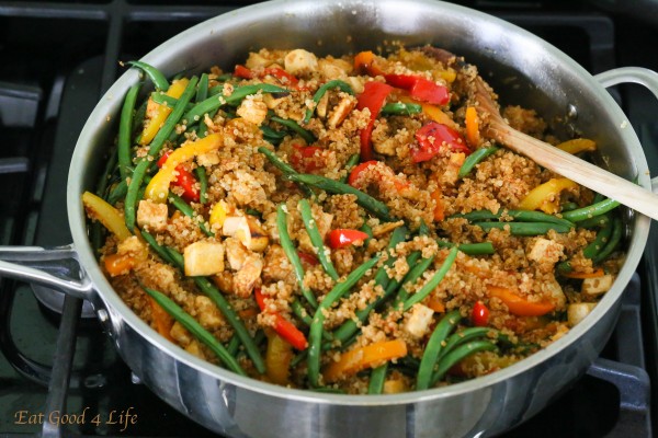 Dirty Thai fried quinoa | Eat Good 4 Life