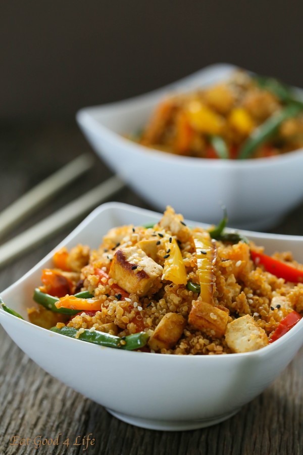 Dirty Thai fried quinoa | Eat Good 4 Life