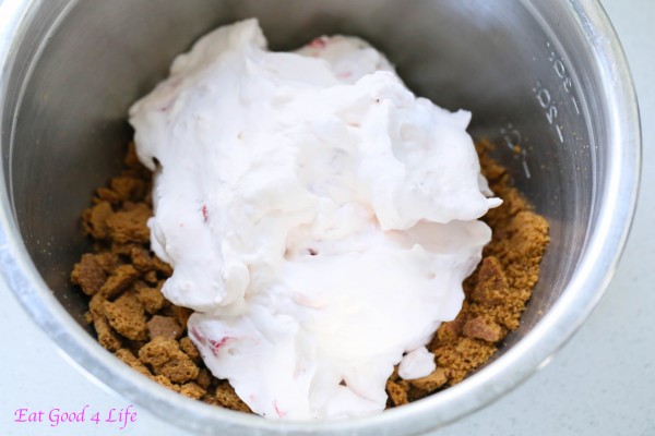 Strawberry cheesecake ice cream, gluten free | Eat Good 4 Life