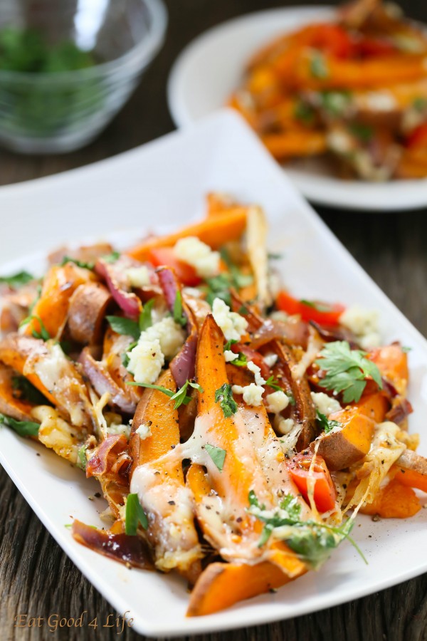 Loaded baked sweet potatoes | Eat Good 4 Life