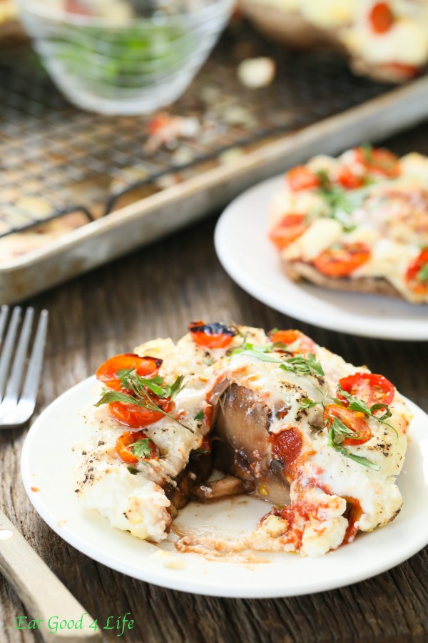 Stuffed portobello pizza | Eat Good 4 Life