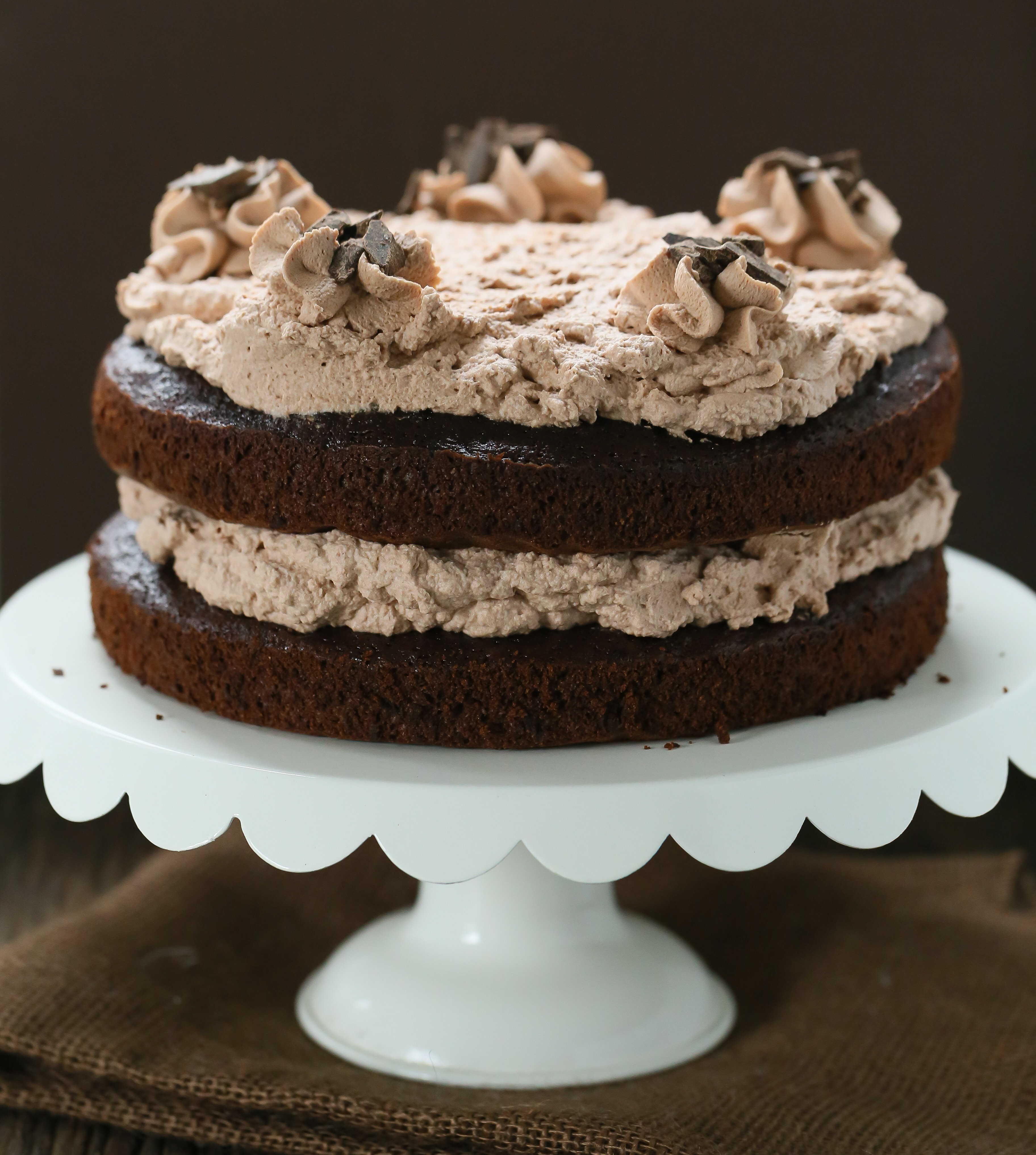  Chocolate  Mousse Cake 