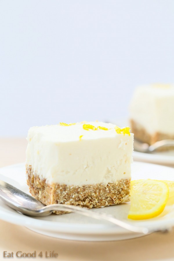 Gluten free no bake lemon cheesecake | Eat Good 4 Life