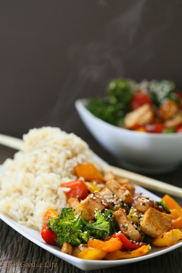 quick veggie tofu stir-fry | Eat Good 4 Life