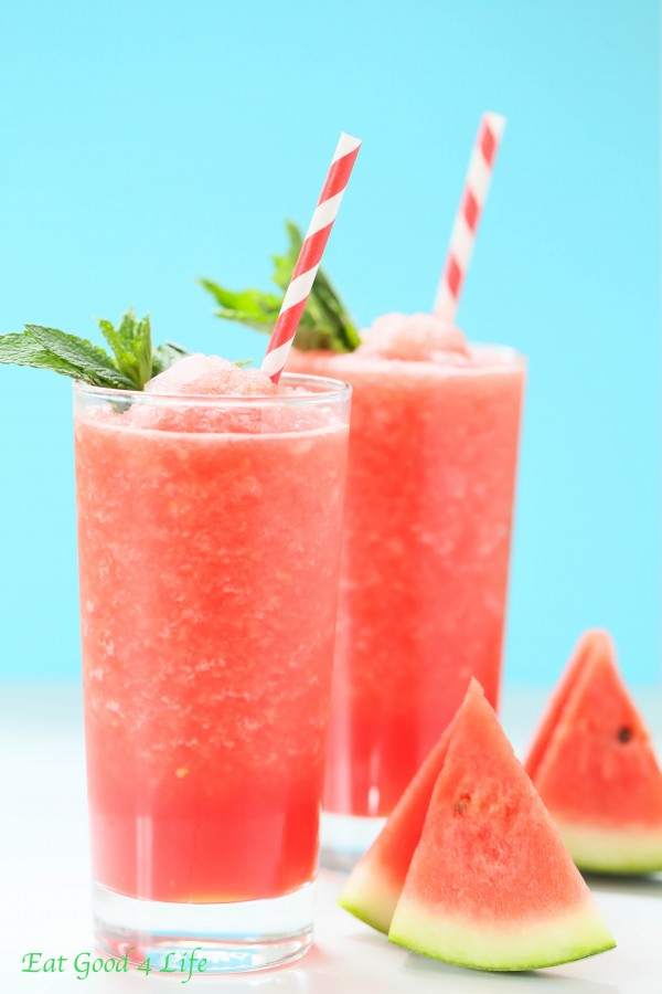 watermelon lemon slush | Eat Good 4 Life