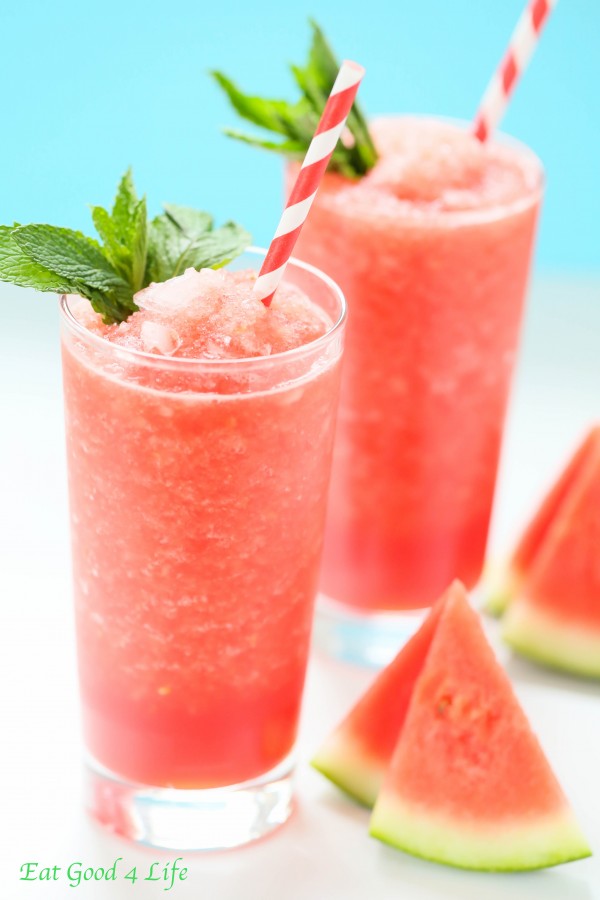 watermelon lemon slush | Eat Good 4 Life