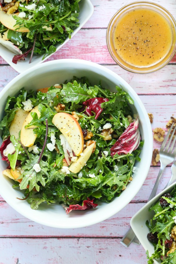 Walnut apple kale salad | Eat Good 4 Life