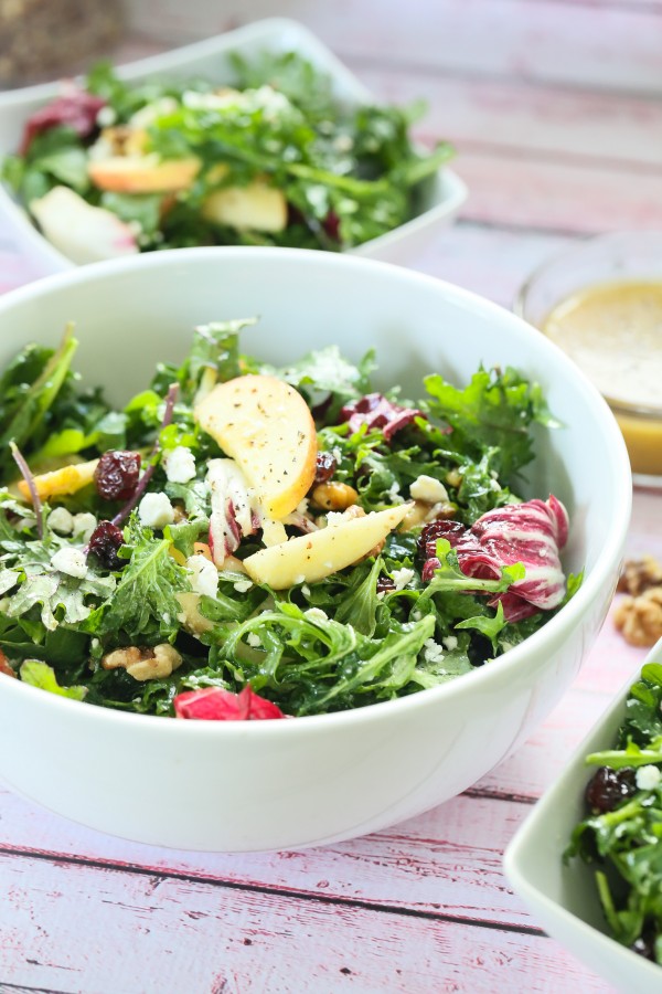 Walnut apple kale salad | Eat Good 4 Life