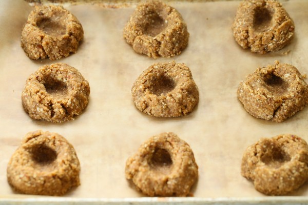 No bake gluten free vegan lemon thumbprint cookies | Eat Good 4 Life