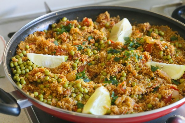 Quinoa chorizo paella | Eat Good 4 Life