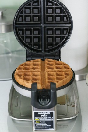 whole wheat chocolate waffles | Eat Good 4 Life