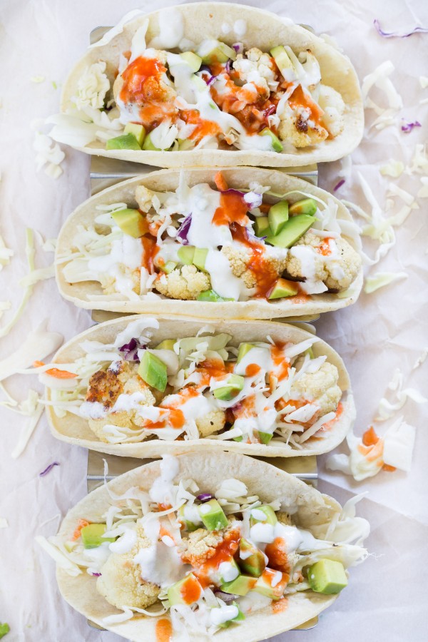 Cauliflower vegetable tacos | Eat Good 4 Life