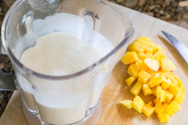 Peaches and cream popsicles