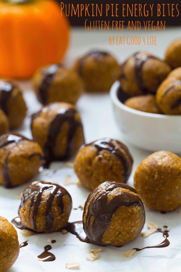 Pumpkin spice energy bites | Eat Good 4 Life