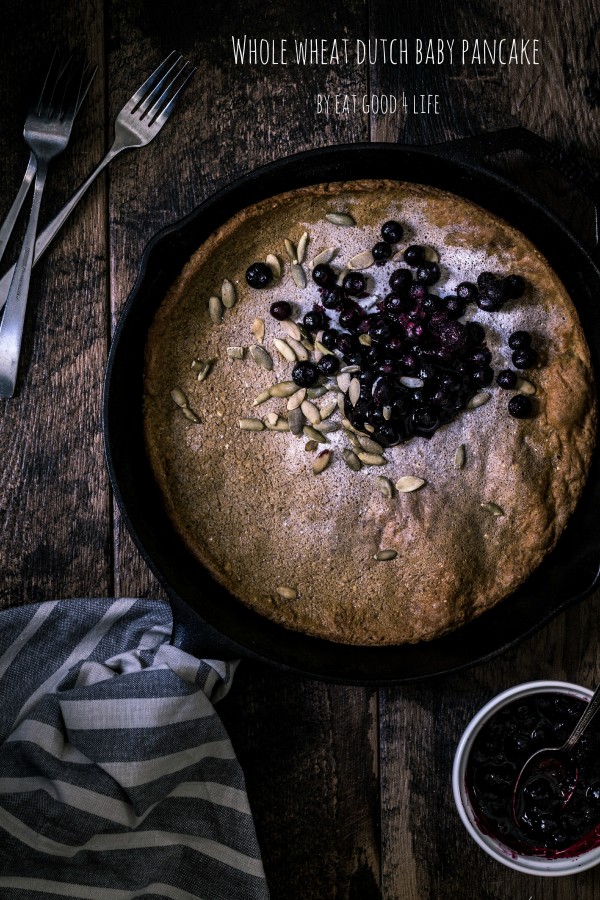 Pumpkin spice whole wheat dutch baby pancakes | Eat Good 4 Life