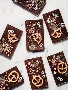 Homemade halloween chocolate | Eat Good 4 Life