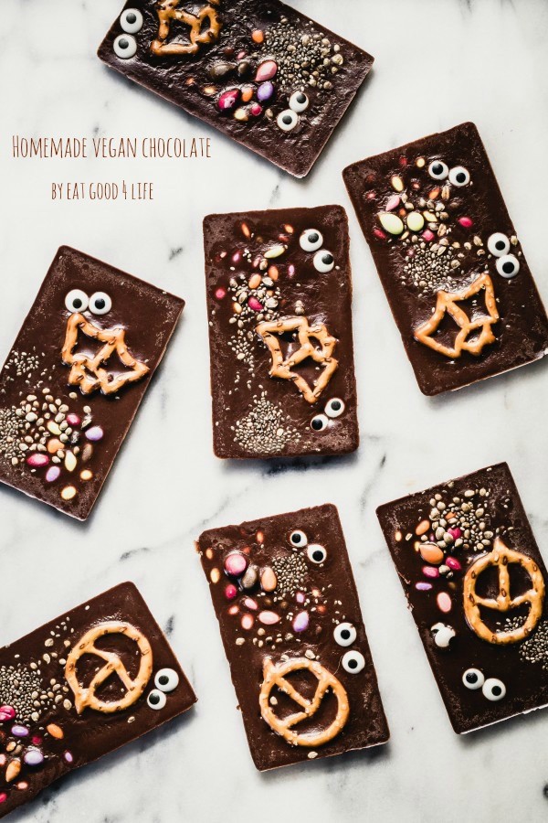 Homemade Halloween Chocolate | Eat Good 4 Life