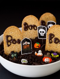 Healthier halloween chocolate graveyard | Eat Good 4 Life