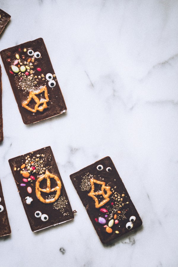 Homemade halloween chocolate | Eat Good 4 Life