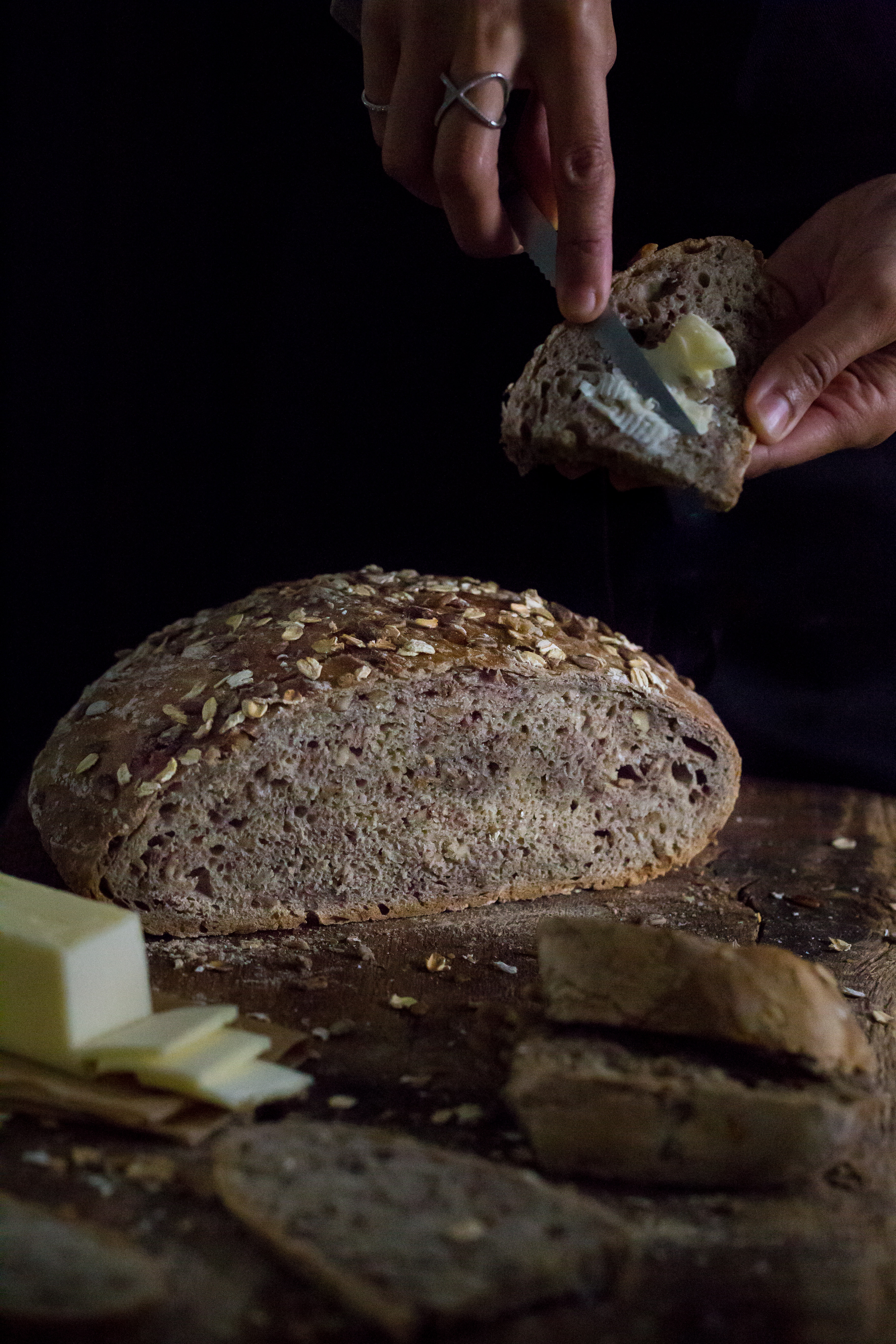 Crusty Dutch Oven Sourdough Bread - Ambers Kitchen Cooks