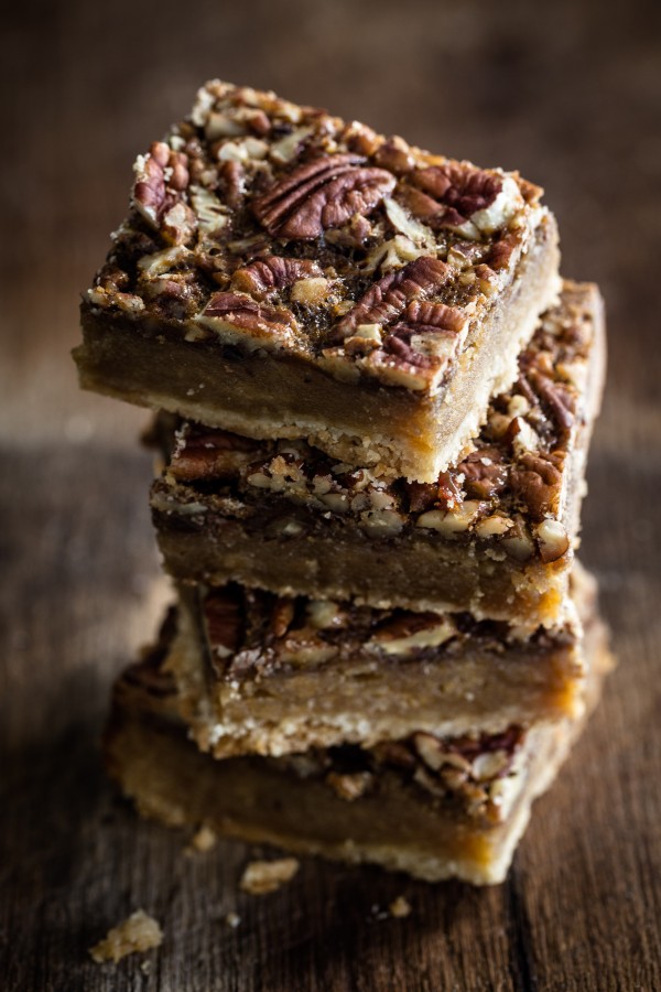 Gluten free bourbon pecan bars | Eat Good 4 Life