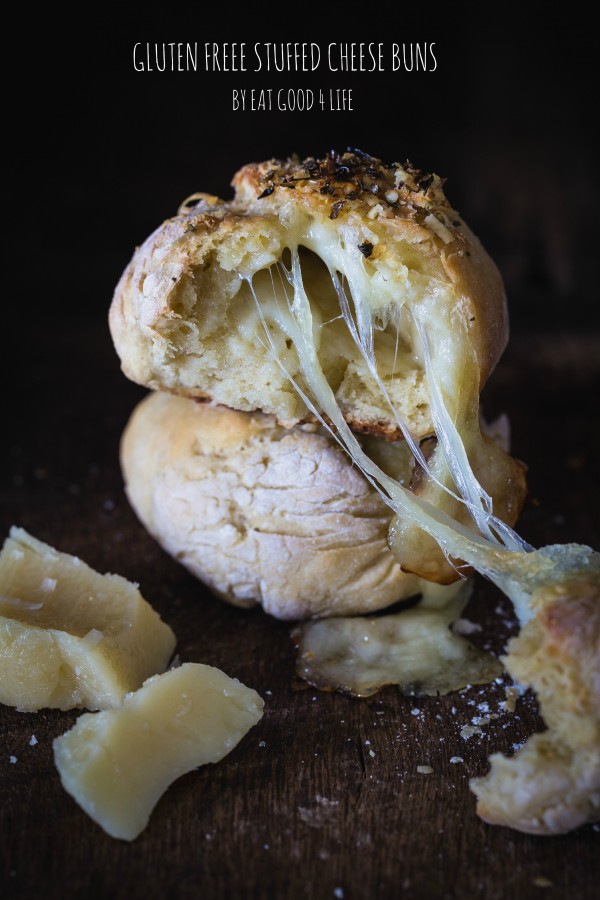 gluten free stuffed cheese buns | Eat Good 4 Life