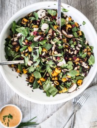 Butternut squash black rice bean salad | Eat Good 4 Life