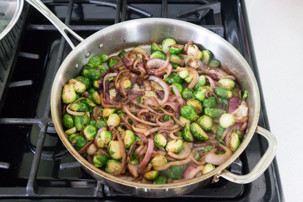 Brussels sprouts with caramelized onions | Eat Good 4 Life