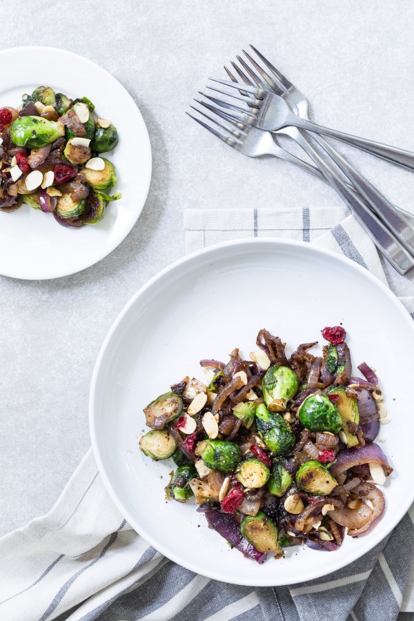 Brussels sprouts with caramelized onions | Eat Good 4 Life