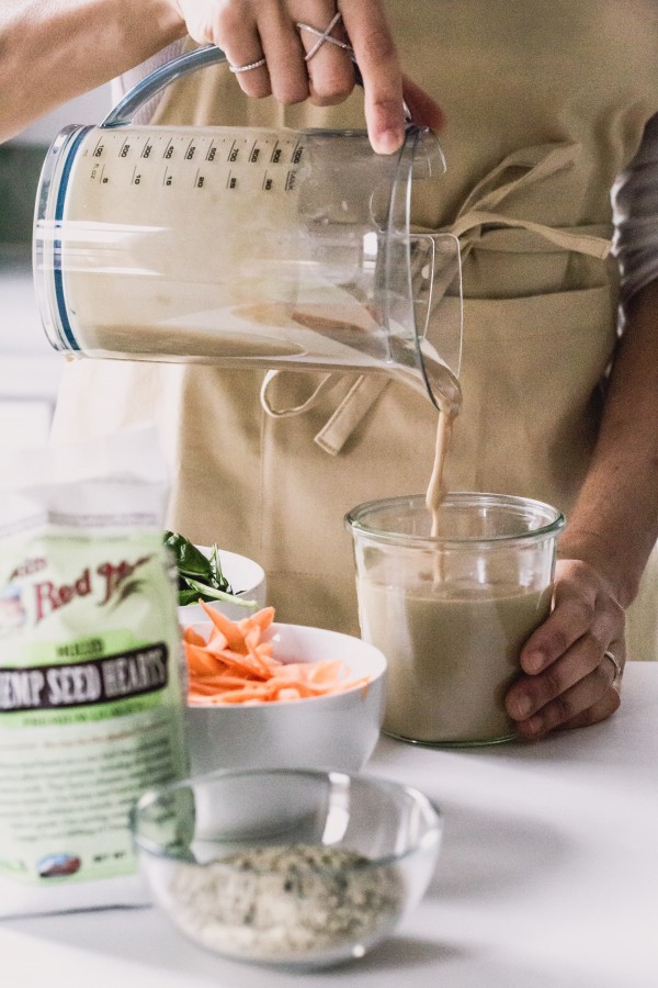 Fresh spinach salad with tahini dressing | Eat Good 4 Life