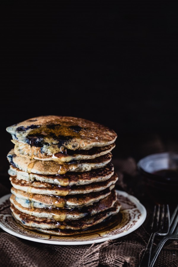 Gluten free quinoa blueberry pancakes | Eat Good 4 Life