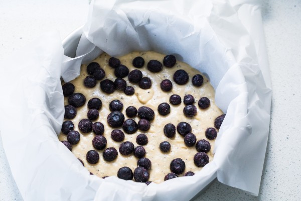 Lemon Blueberry Ricotta Cake | Eat Good 4 Life