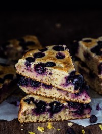 Lemon Blueberry Ricotta Cake | Eat Good 4 Life