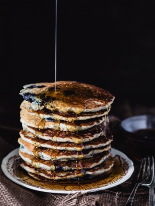 Gluten free quinoa blueberry pancakes | Eat Good 4 Life