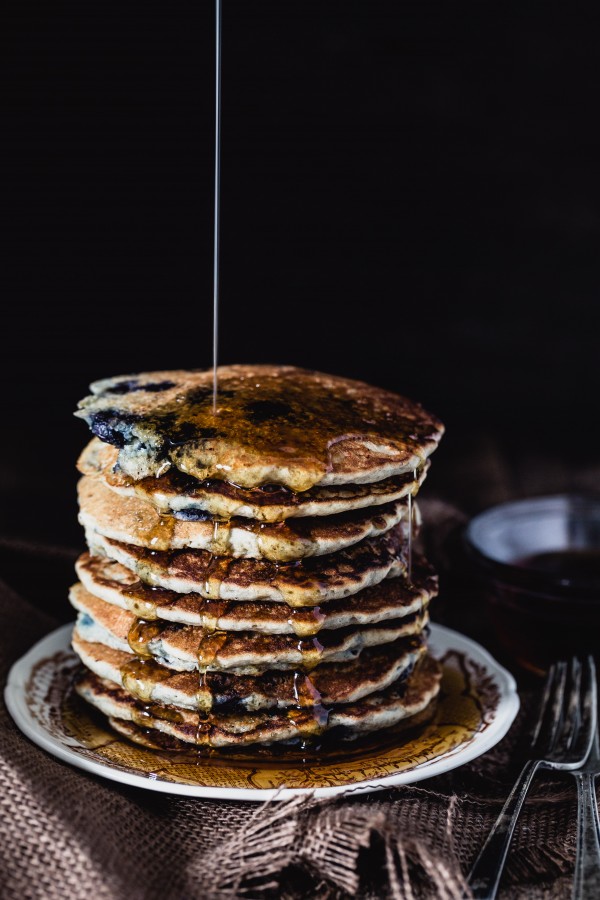 Gluten free quinoa blueberry pancakes | Eat Good 4 Life