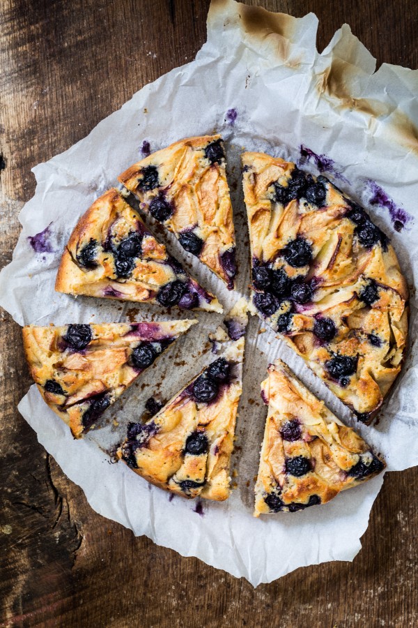 Blueberry apple ricotta cake | Eat Good 4 Life