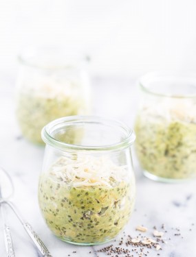 Green tea overnight oats | Eat Good 4 Life