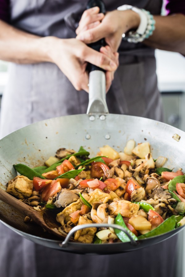 Sweet and sour tofu with vegetables | Eat Good 4 Life