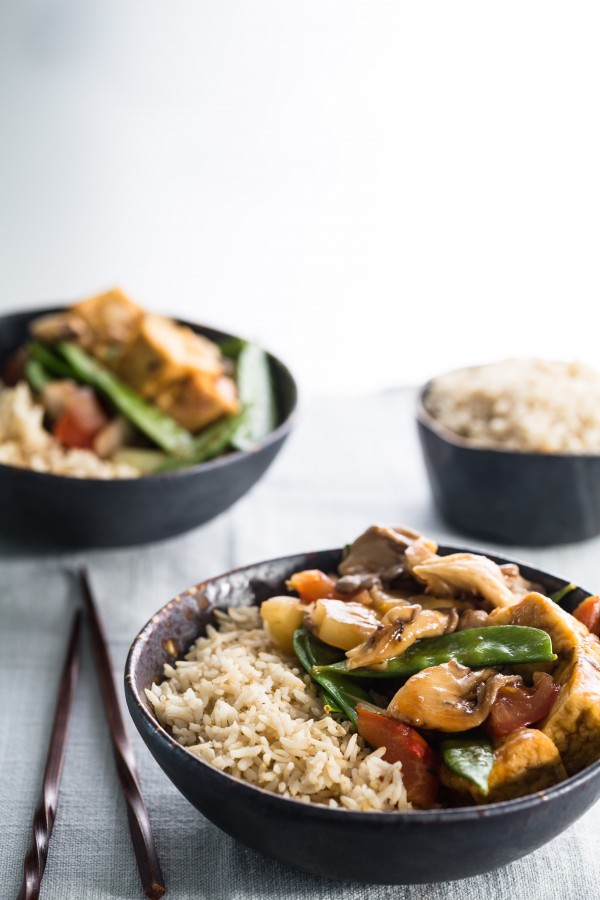 Sweet and sour tofu with vegetables | Eat Good 4 Life