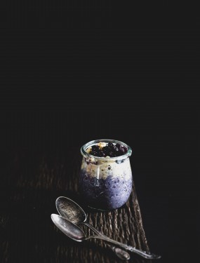 Blueberry coconut overnight oats | Eat Good 4 Life